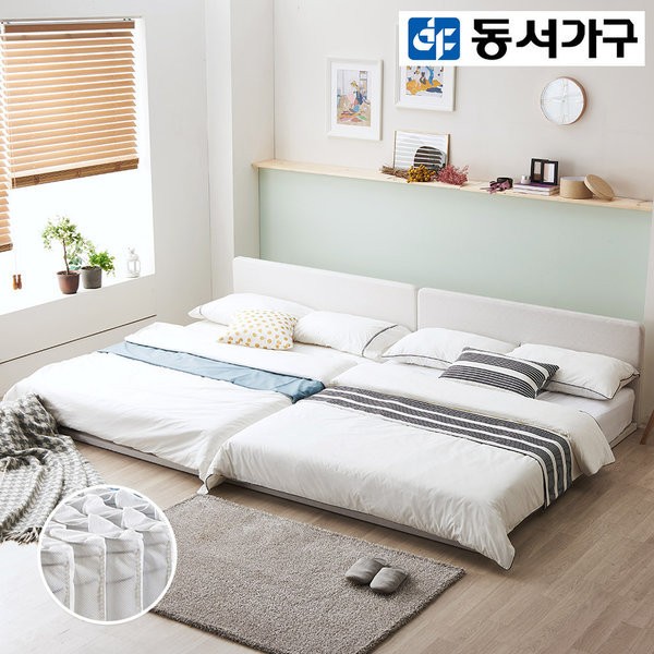 민디 오픈형 패밀리침대 Q+Q (독립매트) DF916584 &gt; 가구·DIY